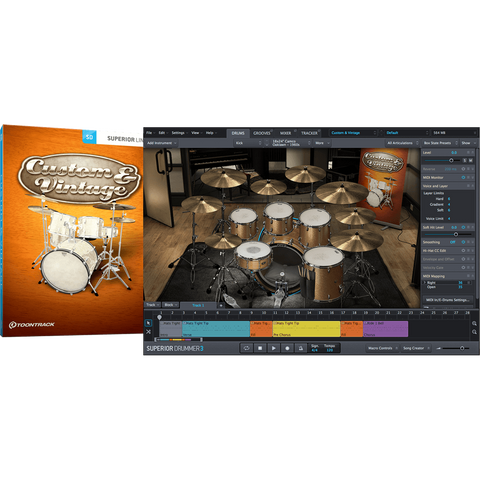 Toontrack SDX: Custom & Vintage - PluginFox