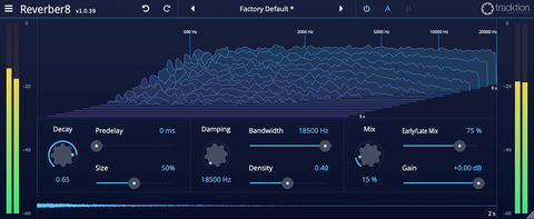 Tracktion DAW Essentials Reverber8