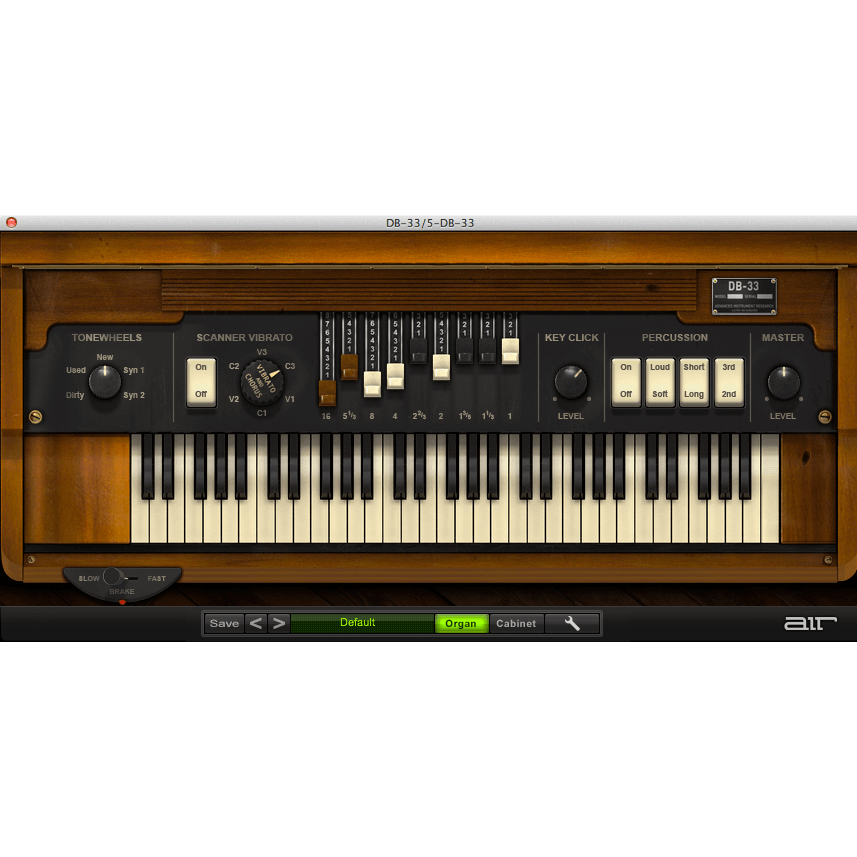 AIR DB-33 Virtual Instruments PluginFox