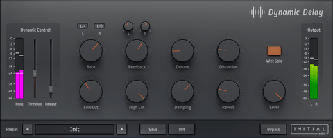 Initial Audio Dynamic Delay