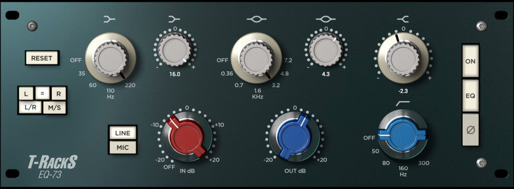 IK Multimedia T-RackS EQ-73 Plugins PluginFox