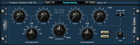 Nomad Factory Blue Tubes Equalizer PEQ2B