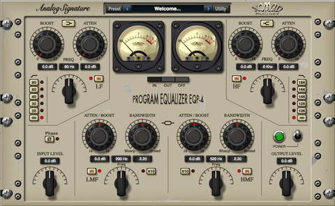 Nomad Factory ASP Program Equalizer EQP-4