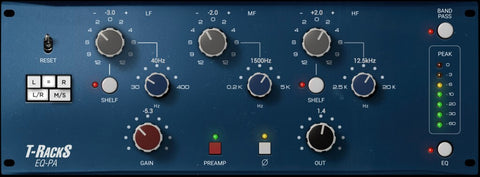IK Multimedia T-RackS EQ-PA Plugins PluginFox