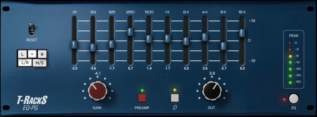IK Multimedia T-RackS EQ-PG Plugins PluginFox
