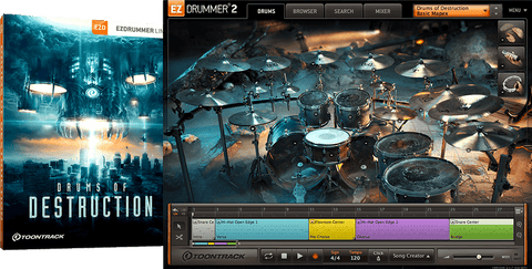 Toontrack EZX: Drums of Destruction