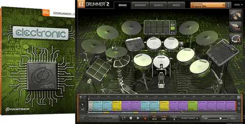 Toontrack EZX: Electronic