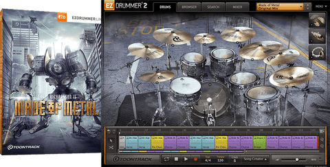 Toontrack EZX: Made of Metal