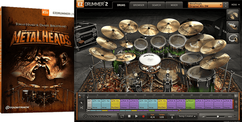 Toontrack EZX: Metalheads