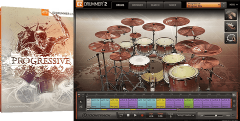 Toontrack EZX: Progressive
