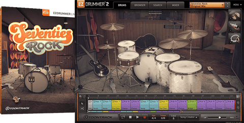 Toontrack EZX: Seventies Rock