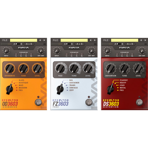 Kuassa Efektor Distortion Bundle Plugins PluginFox