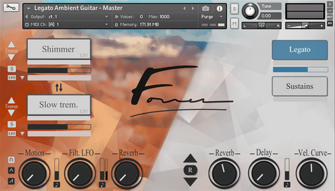 David Forner El Dorado: Legato Ambient Guitar