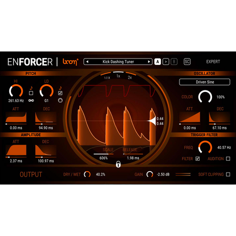 BOOM Library Enforcer Virtual Instruments PluginFox