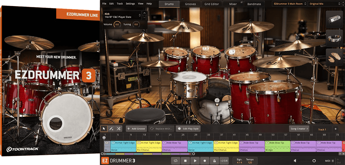 Toontrack EZDrummer 3