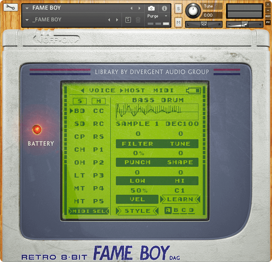 Divergent Audio Group Fameboy