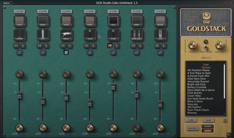 GGD Studio Cabs: Goldstack Edition