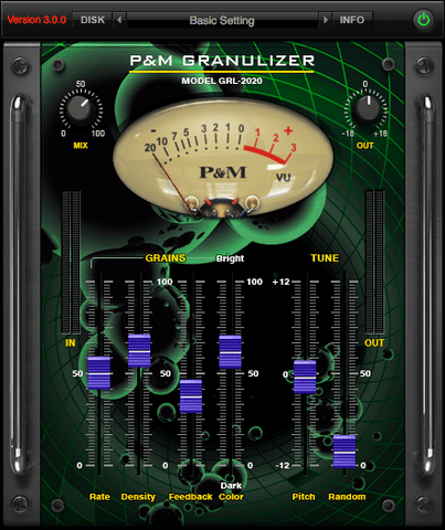 Plug and Mix Granulizer