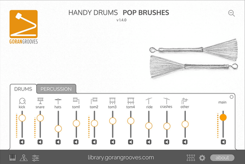 GoranGrooves Handy Drums Pop Brushes