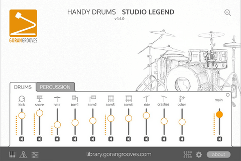 GoranGrooves Handy Drums Studio Legend