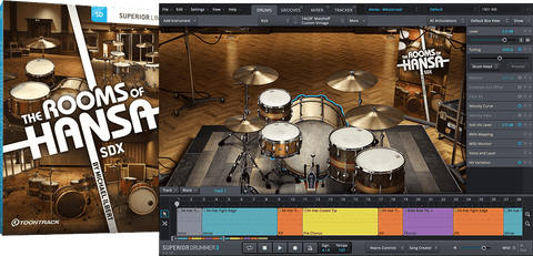 Toontrack SDX: The Rooms of Hansa