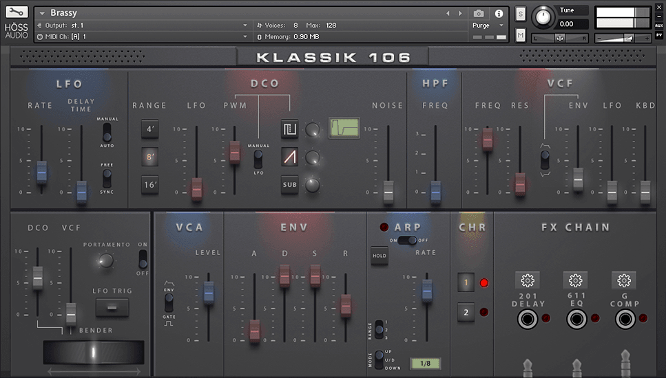 HOSS Audio Klassik 106