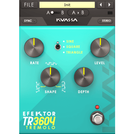 Kuassa Efektor TR3604 Tremolo Plugins PluginFox