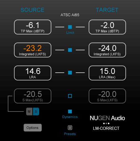 Nugen Audio LM-Correct 2