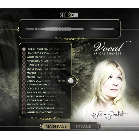 SonuScore Lyrical Vocal Phrases - PluginFox