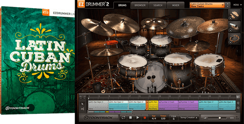 Toontrack EZX: Latin Cuban Drums