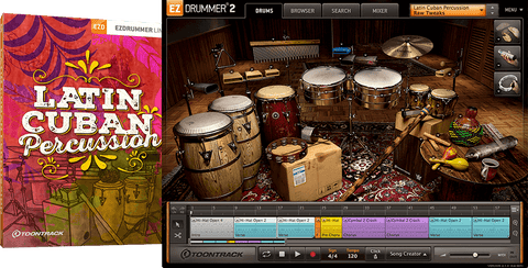 Toontrack EZX: Latin Cuban Percussion