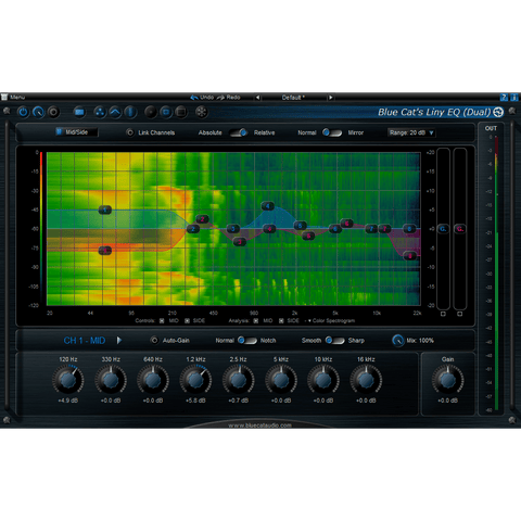 Blue Cat Audio Liny EQ Plugins PluginFox