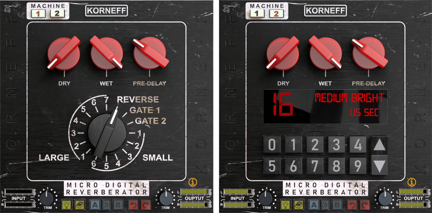 Korneff Audio Micro Digital Reverberator