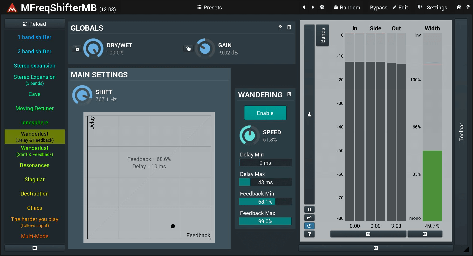 MeldaProduction MFreqShifterMB
