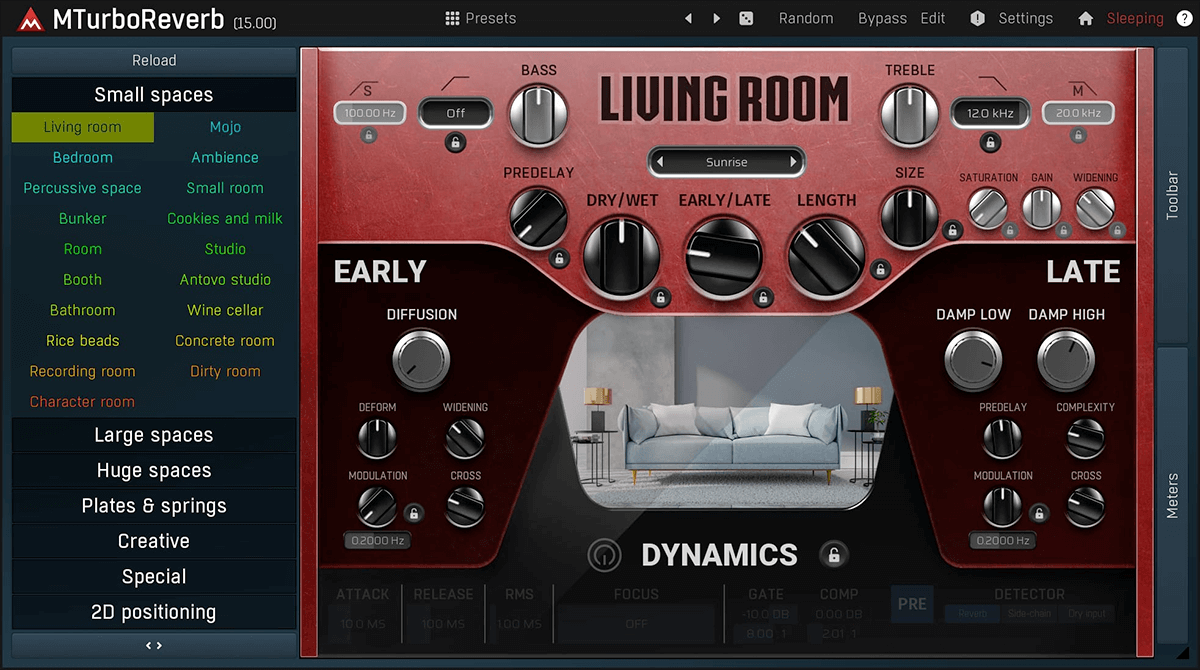 MeldaProduction MTurboReverb