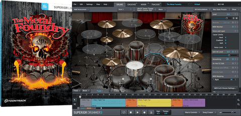 Toontrack SDX: The Metal Foundry