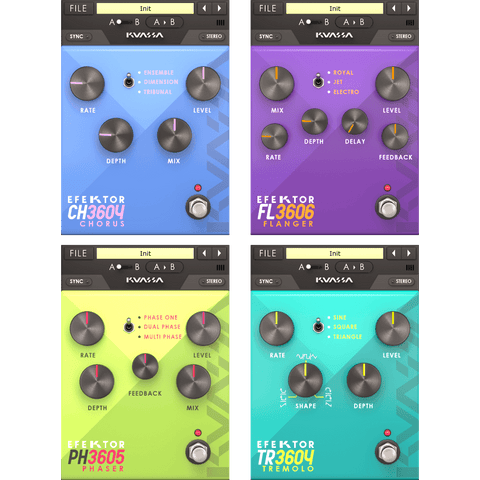 Kuassa Efektor Modulation Bundle Plugins PluginFox