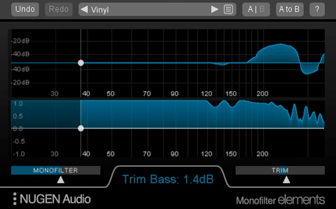 Nugen Audio Monofilter Elements