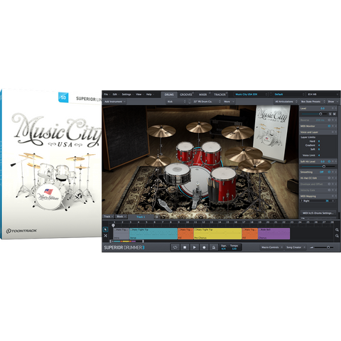 Toontrack SDX: Music City USA - PluginFox