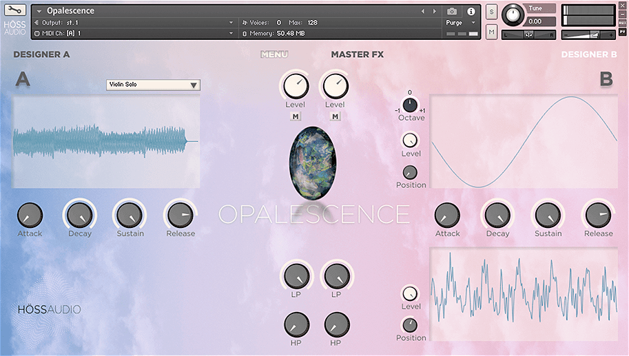 HOSS Audio Opalescence