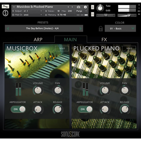 SonuScore Origins Vol 2: Music Box & Plucked Piano - PluginFox