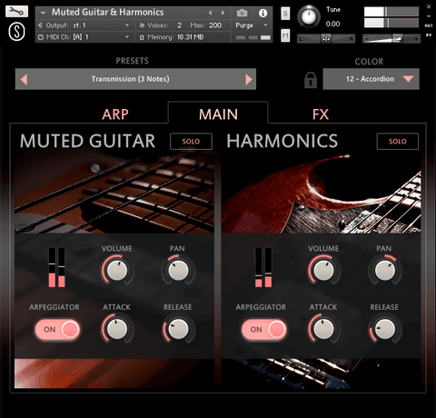 Sonuscore Origins Vol 6: Muted Guitar & Harmonics