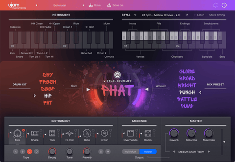UJAM Virtual Drummer Phat 2
