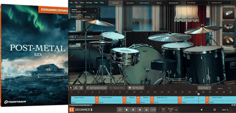 Toontrack EZX: Post-Metal