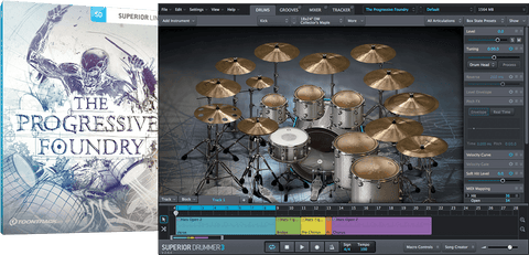 Toontrack SDX: The Progressive Foundry