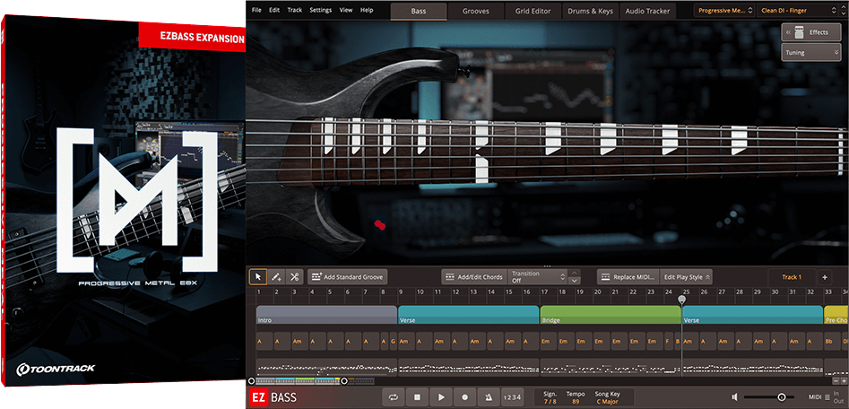 Toontrack EBX: Progressive Metal