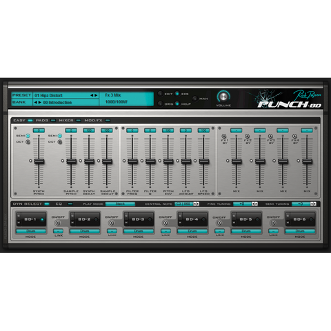 Rob Papen Punch-BD Virtual Instruments PluginFox