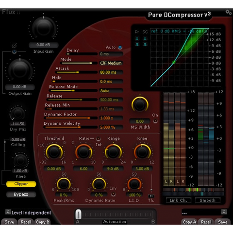 Flux Pure DCompressor V3 Plugins PluginFox