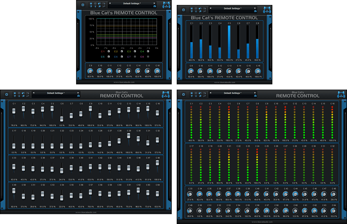 Blue Cat Audio Remote Control V3 • PluginFox