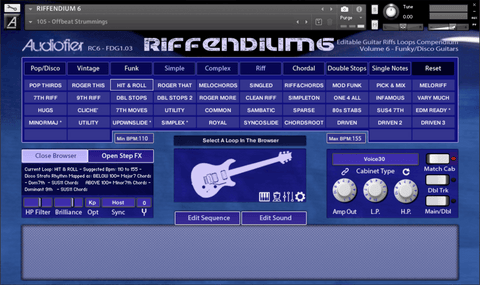 Audiofier Riffendium 6